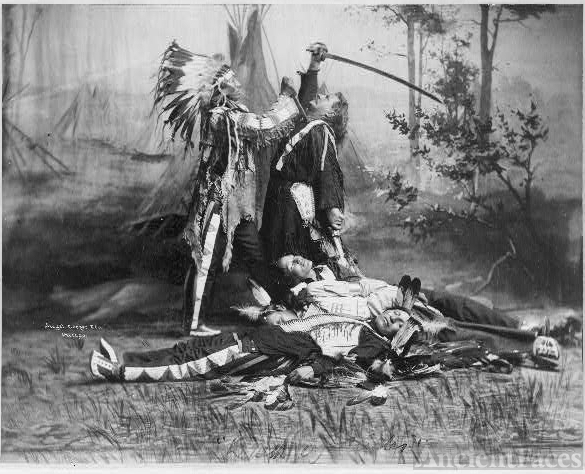 Death of Custer Reenactment