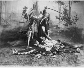 Death of Custer Reenactment