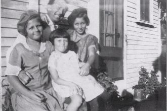 george wickenberg and daughters, CA