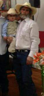 My dad Calvin and son VanGavin.