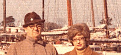 Blow up of Al and Mary Mills - Tilghman Island, MD