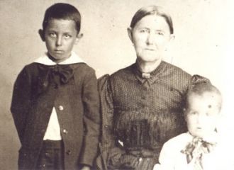 SARAH FRANCES MARSHALL DOLLINS  AND HER SONS