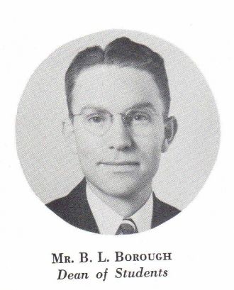 A photo of B.l. Burough