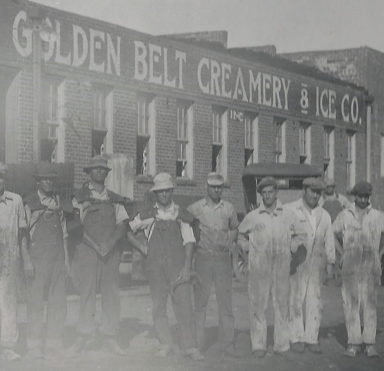 Creamery in Hays, Kansas c1915