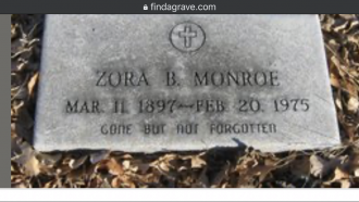 Zora B. (Bloomfield) Monroe