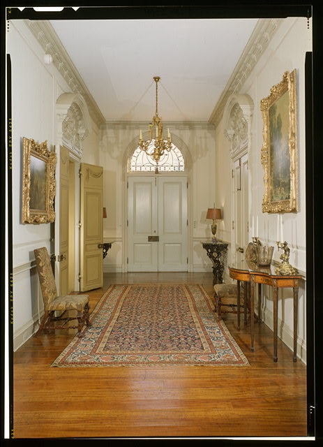 Interior view, Entrance Hall (Duplicate view of HABS...
