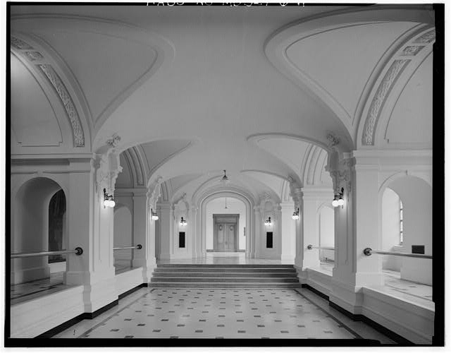 11. MAIN FLOOR, CENTRAL AIXAL VAULT - U.S. Naval Academy,...