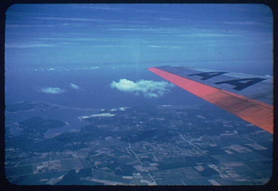 Aerial views over Long Island. View IV