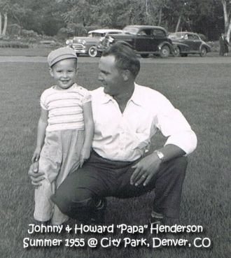 Johnny & Howard L. Henderson, 1955