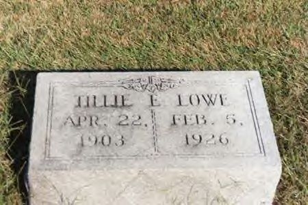 Tillie E. (Farrier) Lowe