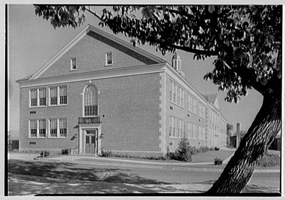 Myron J. Michael School, Kingston, New York. South...