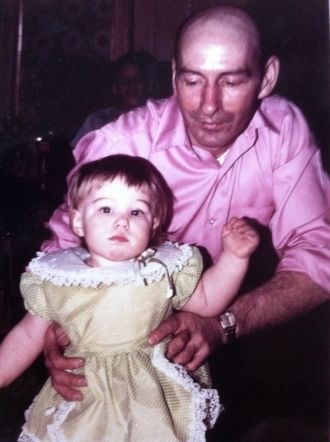 Ronald Earl Warren with daughter