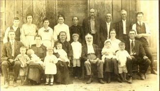 Robert F. Guttery Family, TN or AL,1920
