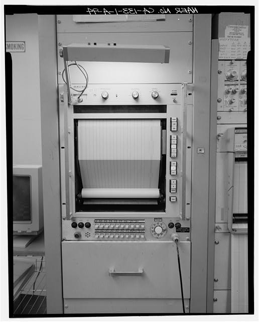 94. DETAIL OF HONEYWELL 'VISICORDER' OPTICAL CHART...
