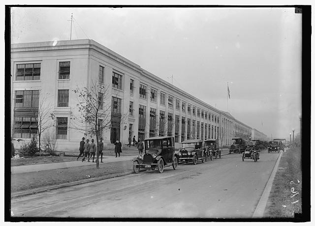NAVY DEPARTMENT, U.S. NAVY BUILDING, 17TH AND B STREETS,...