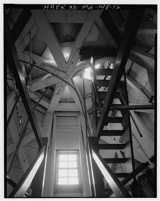 12. Interior view of third floor, showing framing system...