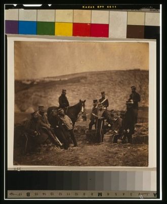 Group of officers, 8th Hussars