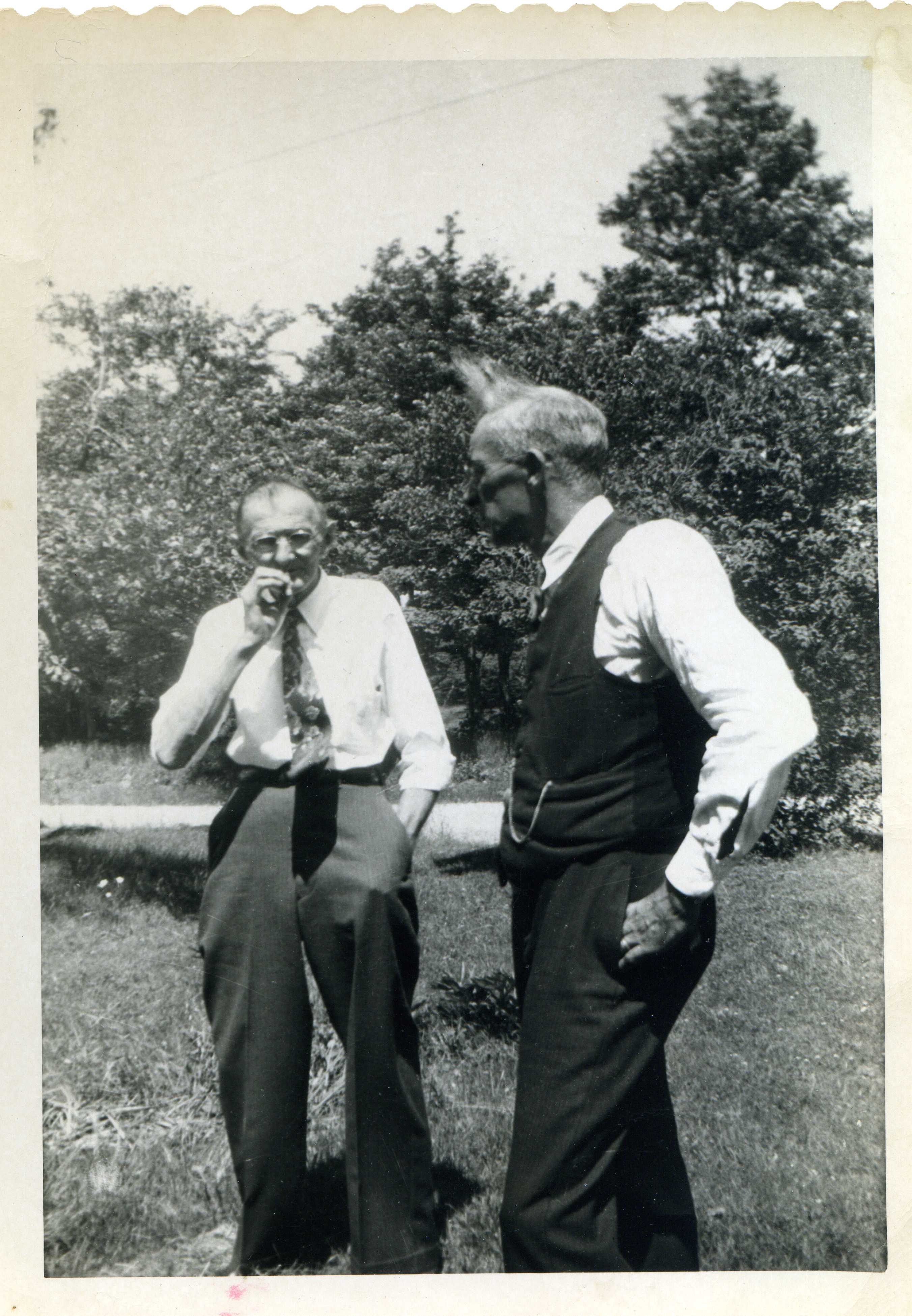 Curtis Marshall and Hubert Shortliffe