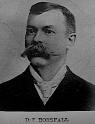 D.F. Horsfall, WI 1901