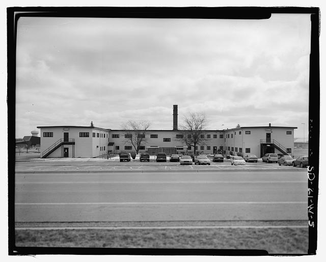 5. North back; view to south. - Ellsworth Air Force Base,...