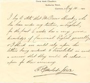 Oscar Martin Huseby letter