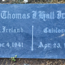 Thomas James Hall Jr.’s Memorial Marker