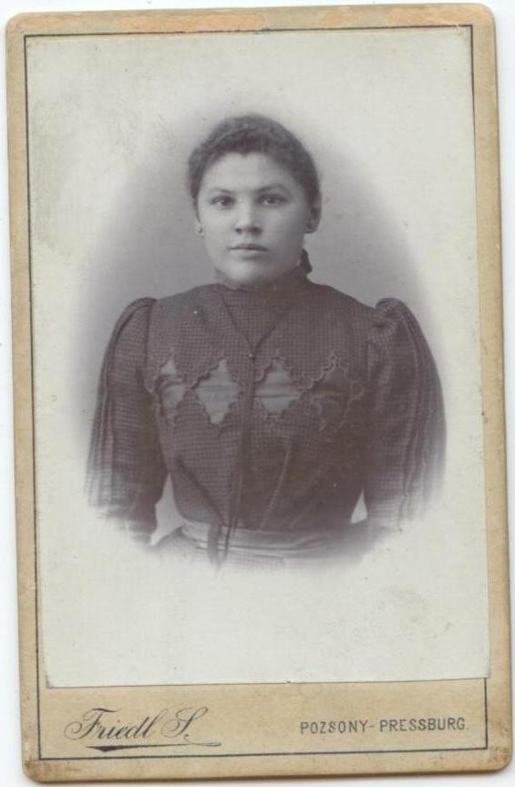 Photo of Katarina Juranova later Steihubelova