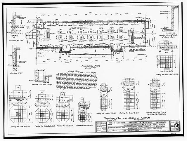 35. Foundation Plan / (revised but no formal approval)...