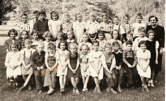 Lulu Bierman's Class, OH 1940 2nd grade