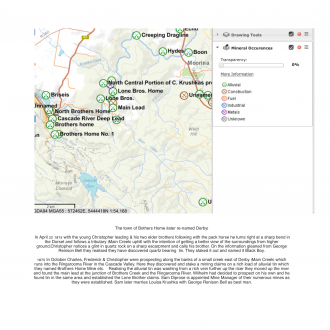 Christopher Krushka Map