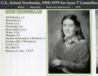 Annie T. (Connellan) Edwards--U.S., School Yearbooks, 1900-1999(1979)