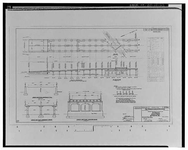 23. SHEET 4 - Heald Street Bridge, Spanning Conrail...