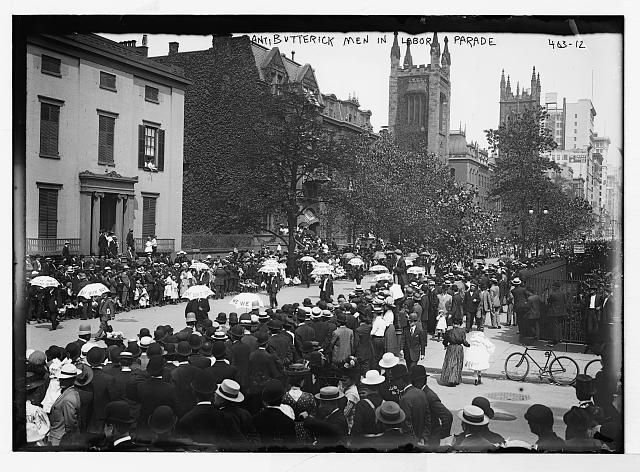 Labor Day Parade, anti-Buterick marchers, New York