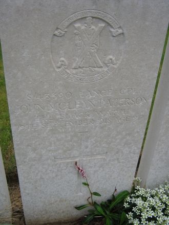 John Mclean Paterson gravesite