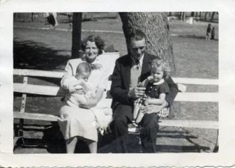 Mr. & Mrs. Loyce Holcomb and grandkids