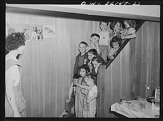 Washington, D.C. A day nursery for pre-school children of...