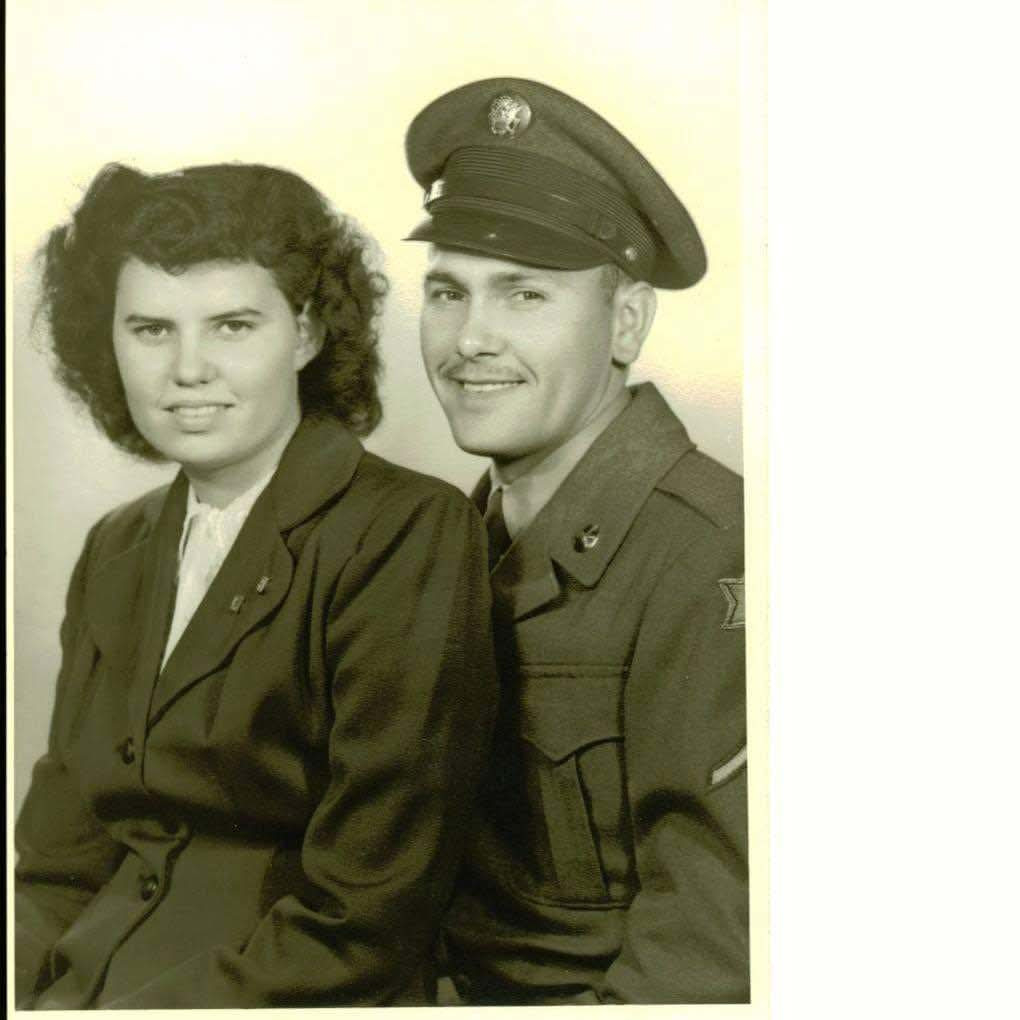 Lucien K Dagenette and wife Wilma Bramblett Dagenette