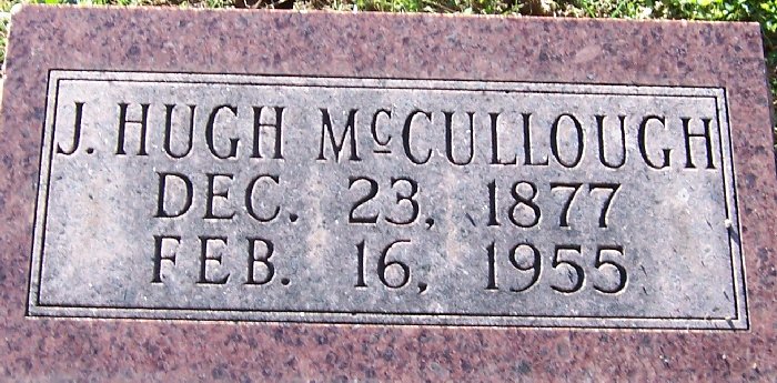 J Hugh McCullough