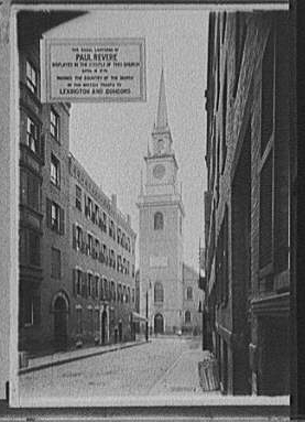 Signal lanterns of Paul Revere