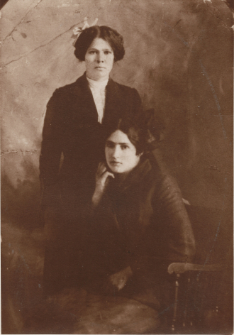 Two Young Ladies - Hungarian or Croatian