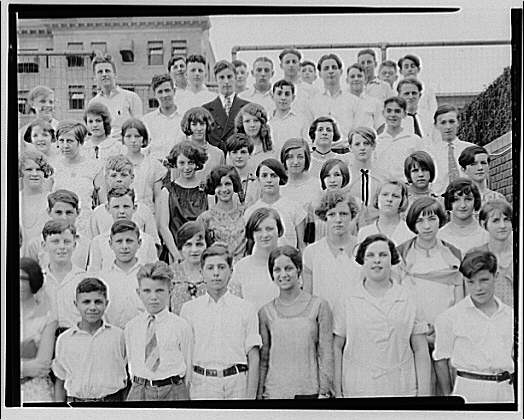Central High School. School children at Central High VII