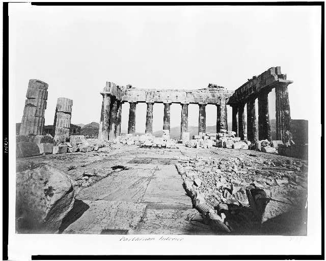 Parthenon. Interior