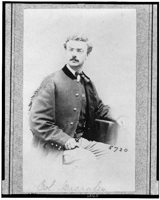 [Daniel Macauley, Colonel 11th Ind., Bv't. Brig. General,...