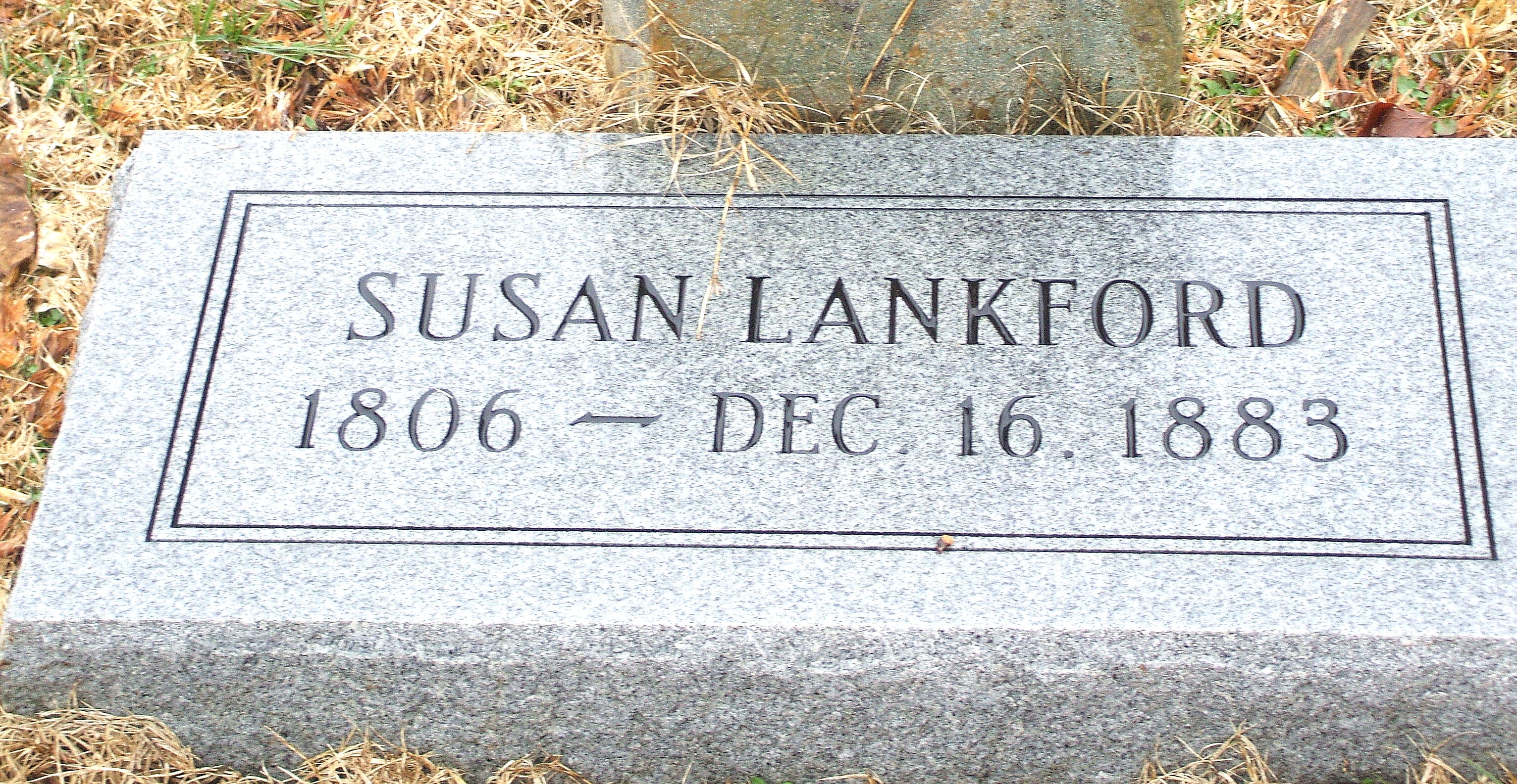 Susan Frazier gravesite