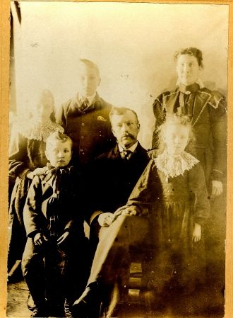 Alexander & Mary (Hayes) McCaughan family