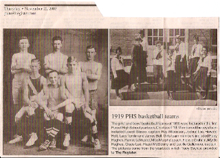 1919 PHS Basketball Teams, Purcell, OK