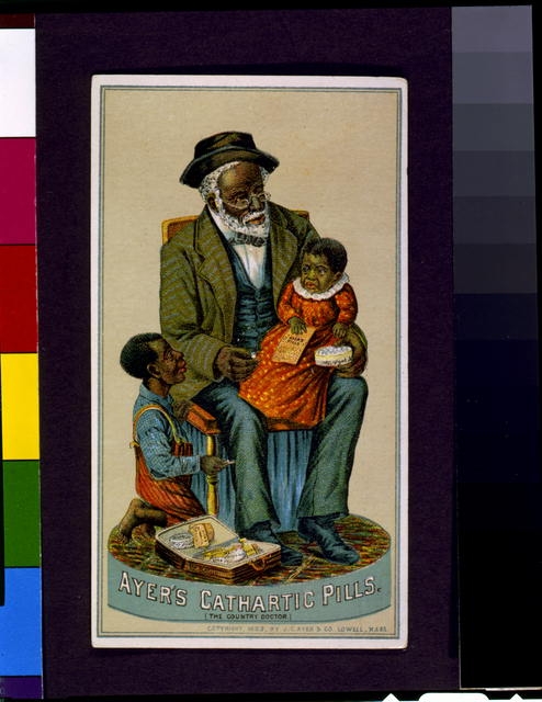 Ayer's cathartic pills (The country doctor)