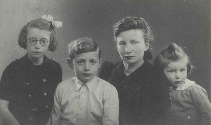 Adolphe, Berthe and Paul Frydman 1944