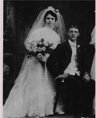 Rose A. Beile & Herman Lagermann wedding