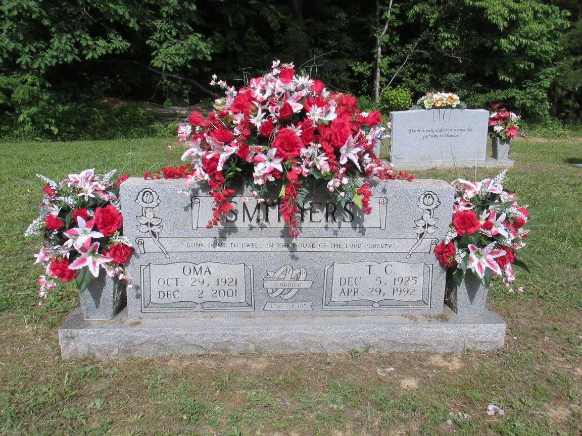 Oma Smithers gravesite